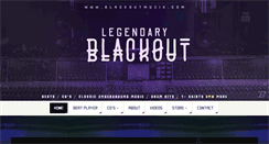 Desktop Screenshot of blackoutmuzik.com